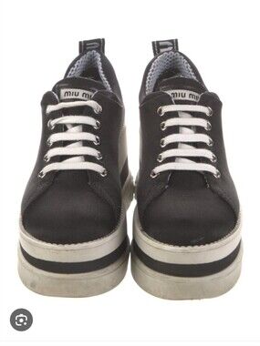 MIU MIU platform sneakers - Size 38.5 (8)